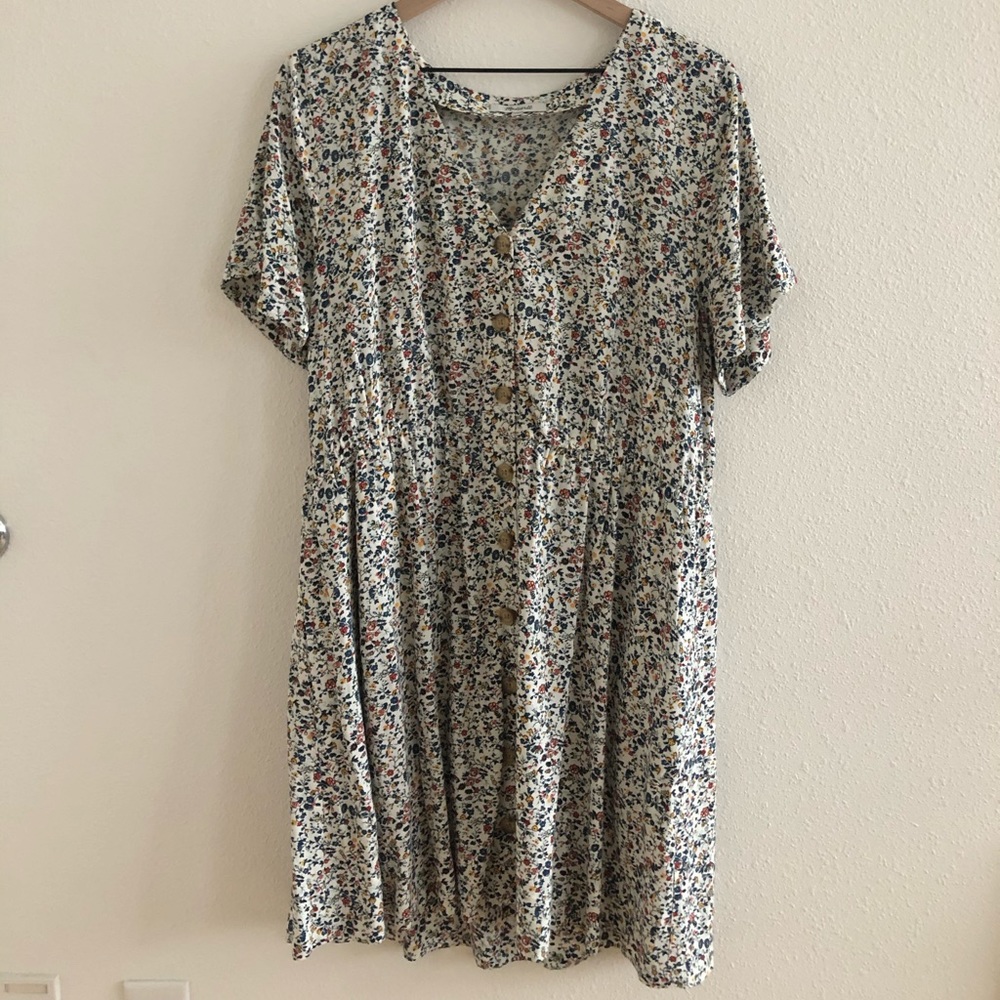 Madewell Flower Sun Dress